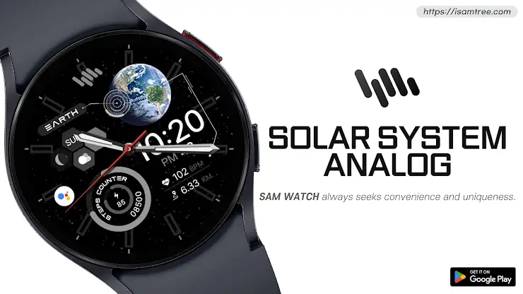SamWatch SolarSystem Analog screenshot 1
