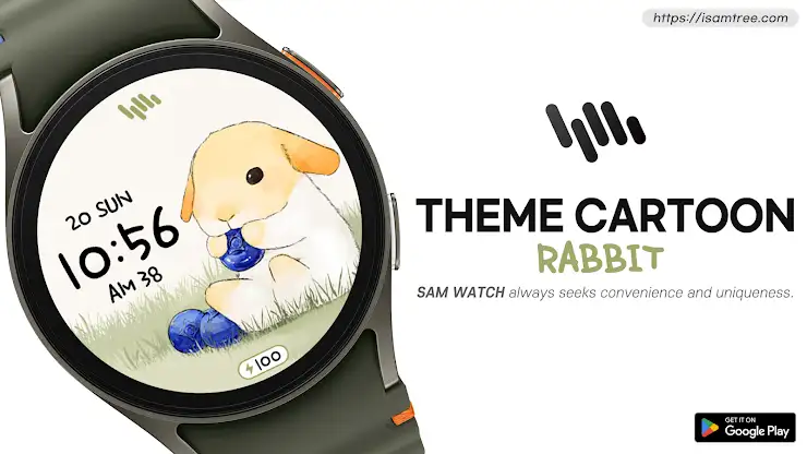 SamWatch T Cartoon Rabbit screenshot 1