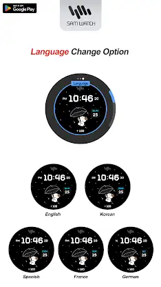 SamWatch T Nori Meongjae Black screenshot 6