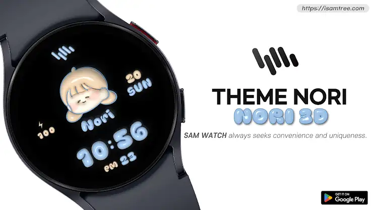 SamWatch T Nori Nori 3D screenshot 1