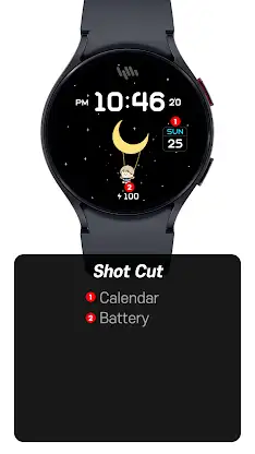 SamWatch T Nori Nori Black screenshot 3
