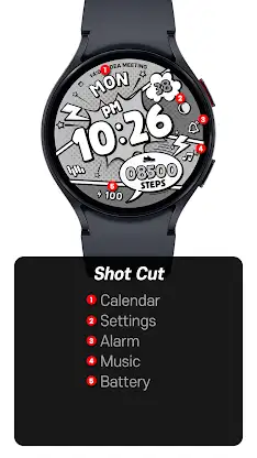 SamWatch Toon E screenshot 3