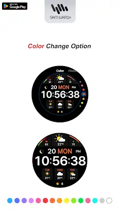 SamWatch Weather Simple screenshot 4