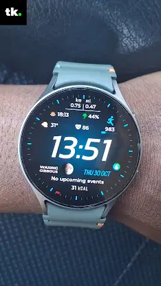Satisfy 100 Digital watch face screenshot 4