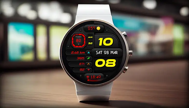 DIGI SCANDUL CTS84 Watch face screenshot 2