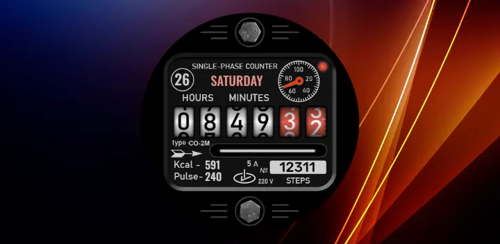 Soviet electricity meter — Android app banner