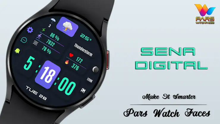 Sena Digital Watch Face screenshot 6