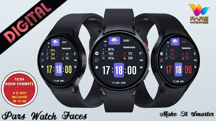 Sena Digital Watch Face screenshot 2