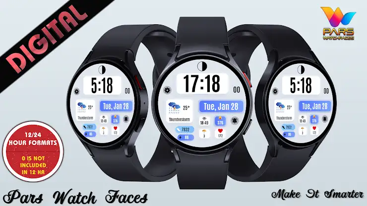 Sera Digital Watch Face screenshot 1