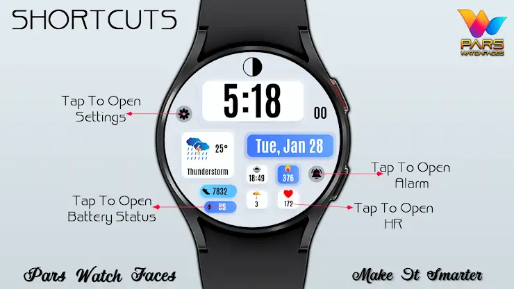 Sera Digital Watch Face screenshot 5