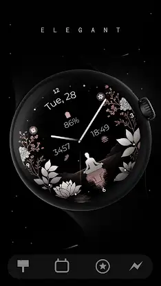 Serene Zen Watch Face screenshot 1