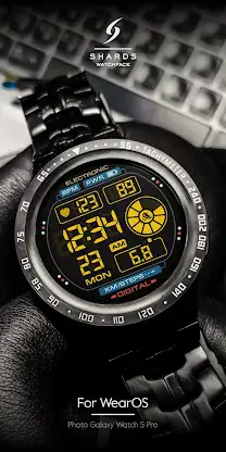 SH001 Watch Face, WearOS watch screenshot 4