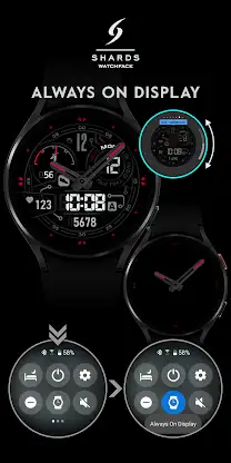 SH005 Watch Face, WearOS watch screenshot 7