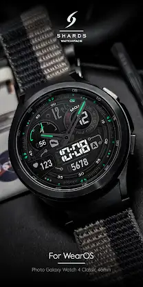 SH005 Watch Face, WearOS watch screenshot 3