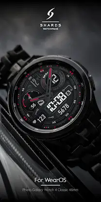 SH005 Watch Face, WearOS watch screenshot 2