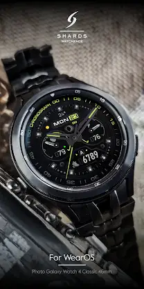 SH014 Watch Face, WearOS watch screenshot 4