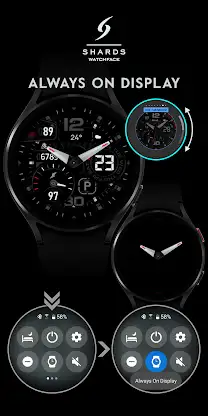 SH016 Watch Face, WearOS watch screenshot 7