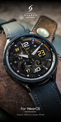 SH016 Watch Face, WearOS watch screenshot 3