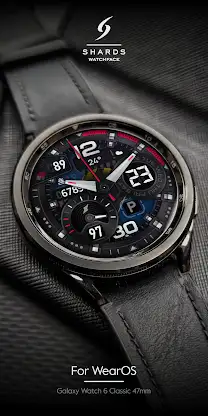 SH016 Watch Face, WearOS watch screenshot 4