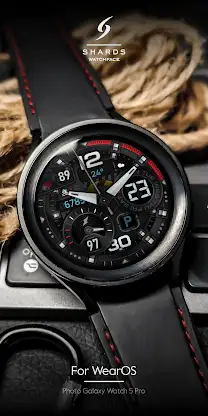 SH016 Watch Face, WearOS watch screenshot 5
