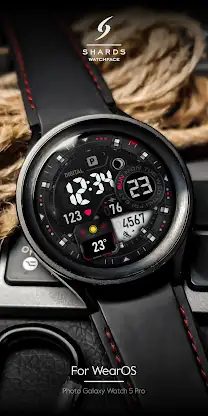 SH017 Watch Face, WearOS watch screenshot 5