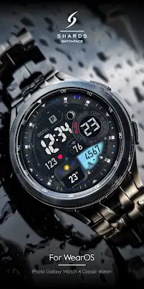 SH017 Watch Face, WearOS watch screenshot 4