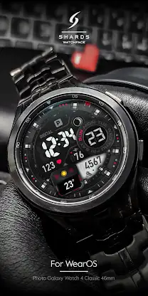 SH017 Watch Face, WearOS watch screenshot 2