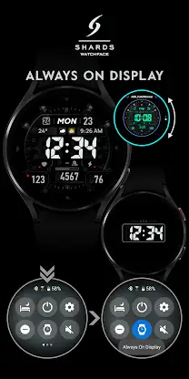 SH018 Watch Face, WearOS watch screenshot 7