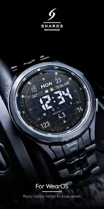 SH018 Watch Face, WearOS watch screenshot 5