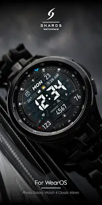 SH018 Watch Face, WearOS watch screenshot 4