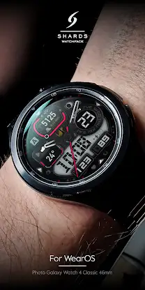 SH019 Watch Face, WearOS watch screenshot 2