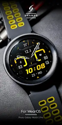 SH020 Watch Face, WearOS watch screenshot 4