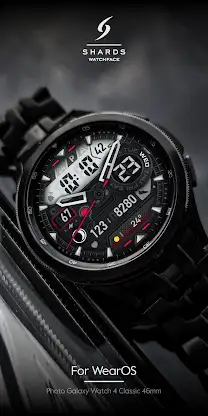 SH022 Watch Face, WearOS watch screenshot 2