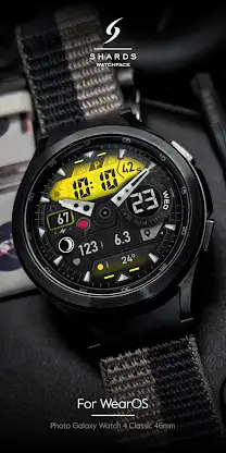 SH022 Watch Face, WearOS watch screenshot 3