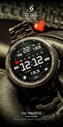 SH024 Watch Face, WearOS watch screenshot 3