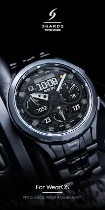 SH025 Watch Face, WearOS watch screenshot 4