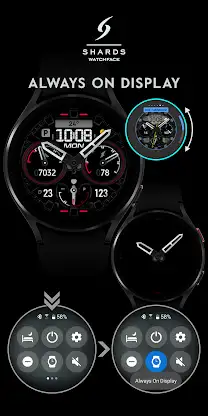 SH025 Watch Face, WearOS watch screenshot 7