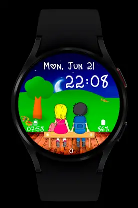 Love Watch Face Wear OS screenshot 2