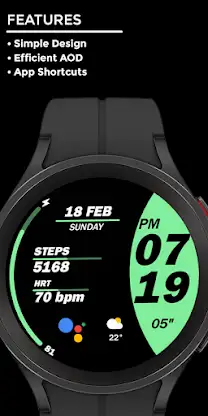 Sidenight - watch face screenshot 2