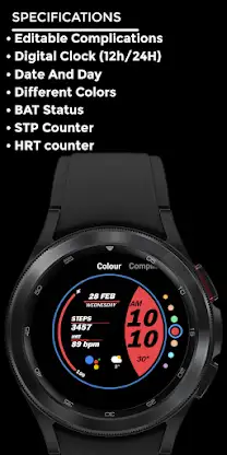 Sidenight - watch face screenshot 4