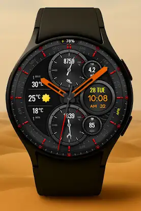 Silent Hybrid Watch Face screenshot 2