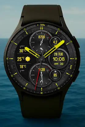 Silent Hybrid Watch Face screenshot 5