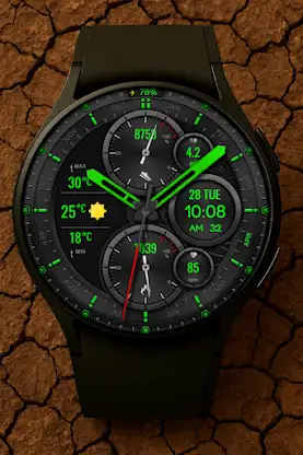 Silent Hybrid Watch Face screenshot 6