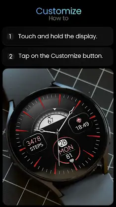 Silver Classic watch face screenshot 8