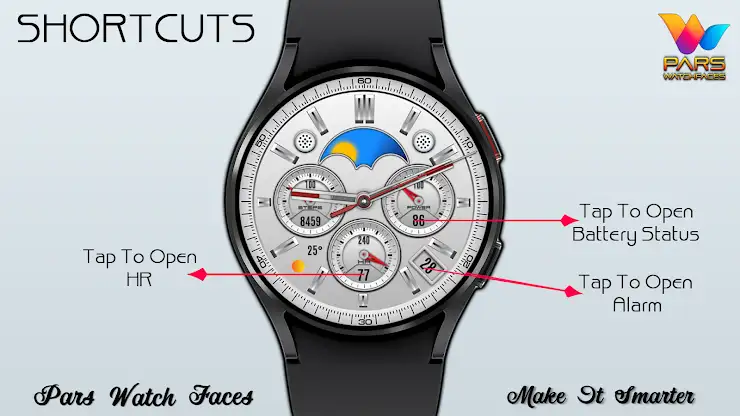 Silver Classic Watch Face screenshot 5