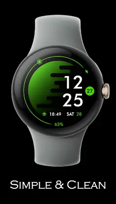 Simple & Clean | watch face screenshot 3