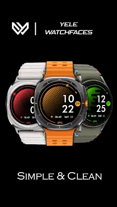 Simple & Clean | watch face screenshot 1