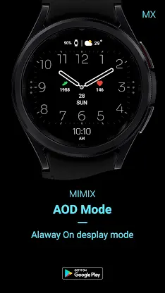 MIMIX Simple Octagon Watchface screenshot 7
