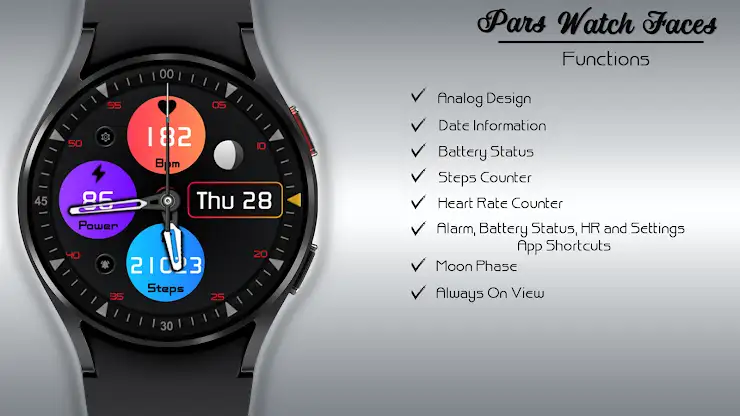 Simple Analog Watch Face screenshot 4