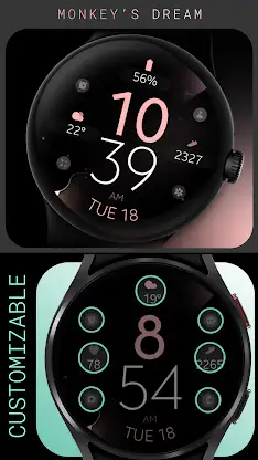 Simple Modern watch face screenshot 3